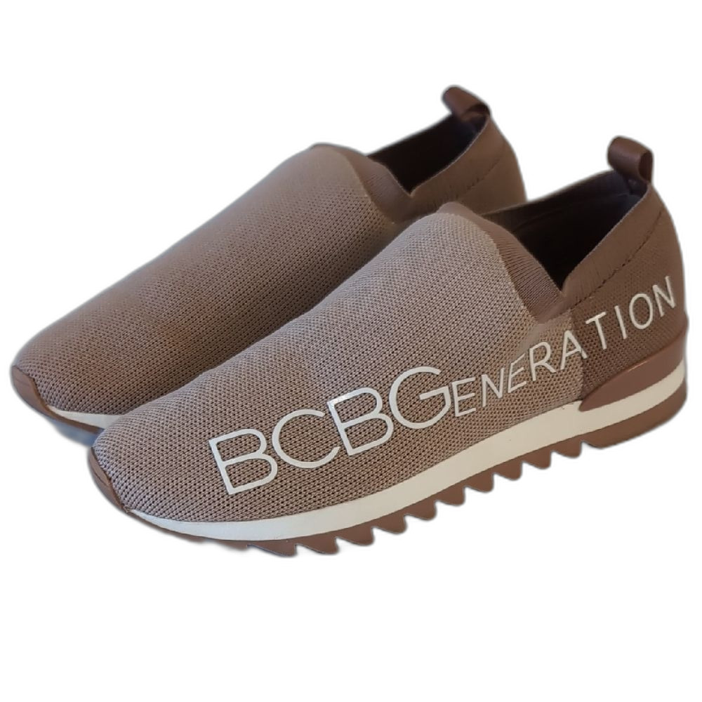 Unisex BCBGeneration Brown Sneakers with Slip-On Design Womens Size 9 Mens 7.5 - Picture 4 of 12